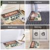 COTECI Farmhouse Bathroom Mat, “Beware of Pygmy Goat” Fall Entrance Rug, 65 x 90 cm view 2
