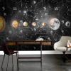 MASTPOINT 3D Wall Mural Wallpaper, Math Geometry Planet Starry Sky, Living Room Bedroom TV/Sofa Background view 2
