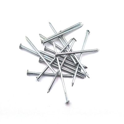 50 Galvanized Hardened Grooved Steel Nails, 4.2 x 100 mm
