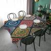 Syhi Qlty Washable Outdoor Tablecloth 120 x 160 cm, Rectangular, Boho Pattern view 2