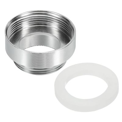 PATIKIL M22*1.0 to M26*1.0 Faucet Aerator Adapter, Silver