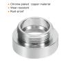 PATIKIL M22*1.0 to M26*1.0 Faucet Aerator Adapter, Silver view 4