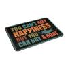 Funny Outdoor Doormat, “You Can't Buy Happiness But You Can Buy a Boat,” Welcome and Goodbye, Men's Accessory (65 x 90 cm) view 2