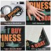 Funny Outdoor Doormat, “You Can't Buy Happiness But You Can Buy a Boat,” Welcome and Goodbye, Men's Accessory (65 x 90 cm) view 3