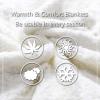 Cozy Blanket 150 x 200 cm, French Fries 3D Design, Soft Warm Flannel Fleece Blanket for Children and Adults view 4