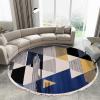 Boho Cotton Mandala Round Rug with Tassels, Washable, 100 cm view 1