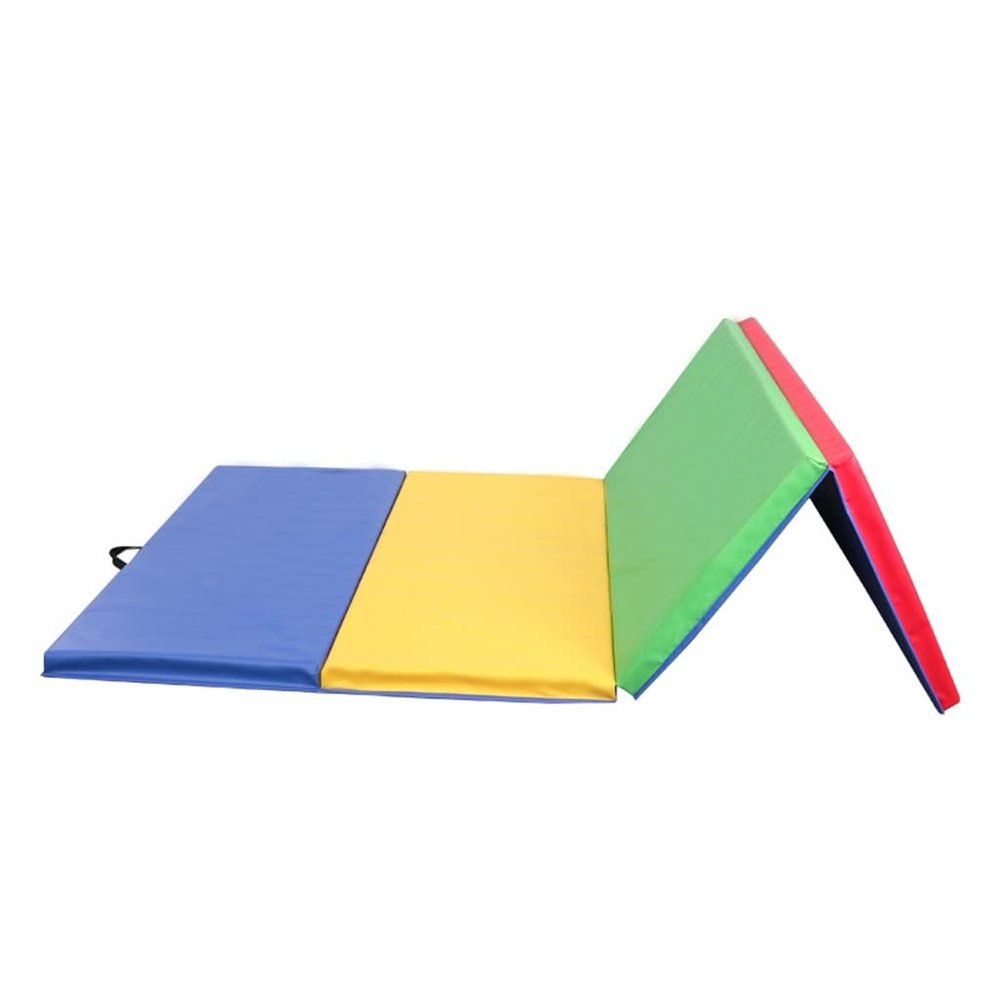 Foldable Tumbling Mat with Carrying Handles, 240 x 120 x 5 cm