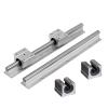 Coavoo SBR25-460mm Linear Rail Kit, 2 Rails and 4 SBR25UU Blocks view 1