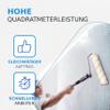 Pinto Deluxe Paint Roller + 75–125 cm Extension Pole + Best Grip Frame incl. eBook view 2