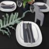NIBLO Tablecloth (Black, 120 x 160 cm) view 1