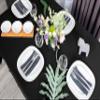 NIBLO Tablecloth (Black, 120 x 160 cm) view 2