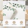 Morbuy Christmas Table Runner, Washable Linen Look, Gold, 33 x 200 cm view 2