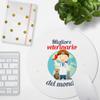 JUNIWORDS Round Mouse Pad, Best Veterinarian in the World (1007183) view 2