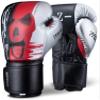 Leather Boxing Gloves, Training Equipment, 10/12 oz PU Leather, Muay Thai Professional Fitness Equipment (Color: B, Size: 10 oz) view 1