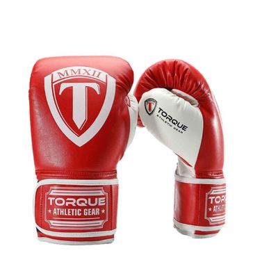 Leather Boxing Gloves, Training, Kickboxing & Sparring, 10 oz, Color C