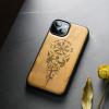 Carveit Wooden Case for iPhone 14, Cherry Wood Viking Compass view 4