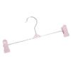 HYCYYFC Adjustable Clip Hangers for Clothes, Pants and Skirts, Durable Drying Rack Hangers (Blue, 2-Pack; Pink, 2-Pack) view 1