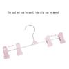 HYCYYFC Adjustable Clip Hangers for Clothes, Pants and Skirts, Durable Drying Rack Hangers (Blue, 2-Pack; Pink, 2-Pack) view 3