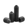 ORANXIN M4 x 12 mm 40-Pack Grade 12.9 Alloy Steel Cone-Point Hex Socket Set Screws view 1