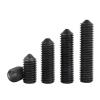 ORANXIN M4 x 12 mm 40-Pack Grade 12.9 Alloy Steel Cone-Point Hex Socket Set Screws view 3
