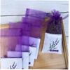 Lavender Sachet Bags, 10-Piece Set, Empty Dried Flower Bags for Drawers, Closets, Wardrobes and Cars view 2