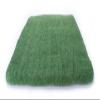 feelz Square Felt Seat Cushion, 100% Wool, 35 x 35 cm, 2–3 cm High, Handmade, Medium Green view 1