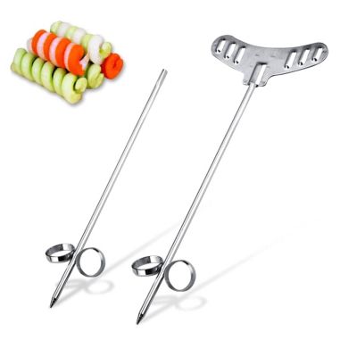 4-Piece Stainless Steel Vegetable Spiralizer and Potato Cutter