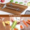 4-Piece Stainless Steel Vegetable Spiralizer and Potato Cutter view 2