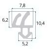 Seiletech.de S-1388 Window Seal, 10 m, Black EPDM view 2