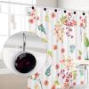 12-Pack Decorative Shower Curtain Hooks, Stainless Steel Rings, Dark Galaxy view 4