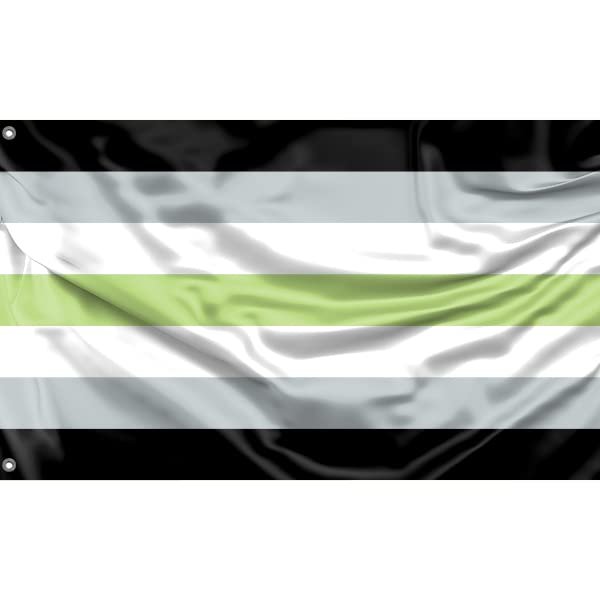 Agender Flag | Unique Design Print | Made in the EU (90 x 150 cm)