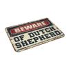 COTECI Large Outdoor Doormat, Beware of Dutch Shepherd, Waterproof, 40 x 60 cm view 2