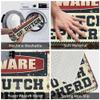 COTECI Large Outdoor Doormat, Beware of Dutch Shepherd, Waterproof, 40 x 60 cm view 3