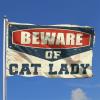 COTECI Beware of Caterpillar Flag, 152 x 244 cm view 2