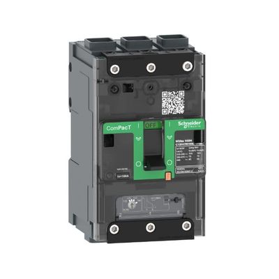 Schneider Electric ComPacT NSXmE MCCB, 3-pole, 16 A, fixed