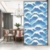 XQKXHZ Frosted Static-Cling Window Film, Japanese-Style Privacy Decor, 50 × 100 cm view 2