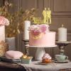 Cake Decoration for Men, Anniversaries, Grooms and Grooms, Personalized, for Wedding Cakes, Engagements and Parties view 4