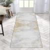 ZDYHMrj Gray Non-Slip Hallway Runner Rug, Washable, 40–100 cm Wide view 1