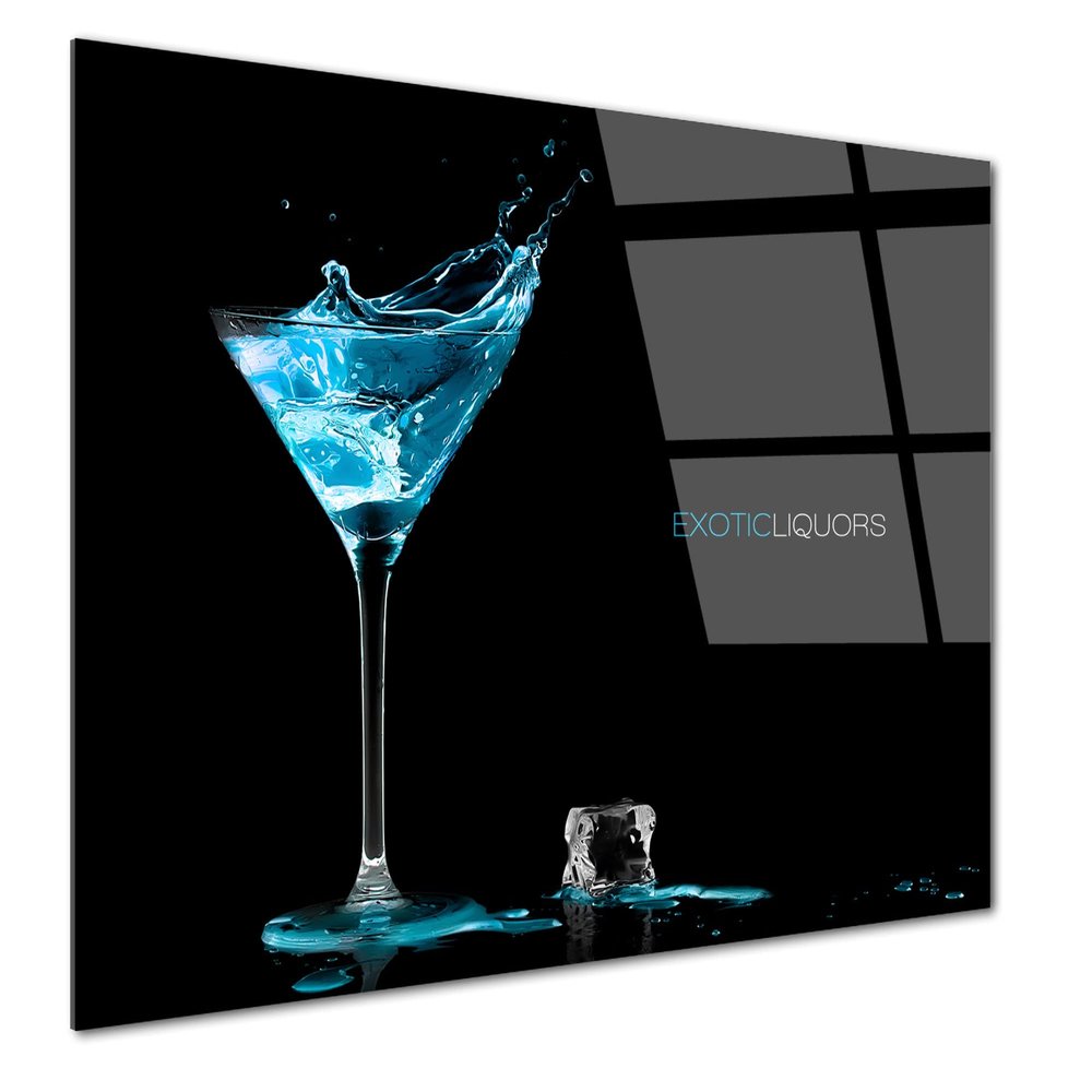 DECLINA Modern Plexi Wall Art, Exotic Liquors, 50 x 30 cm