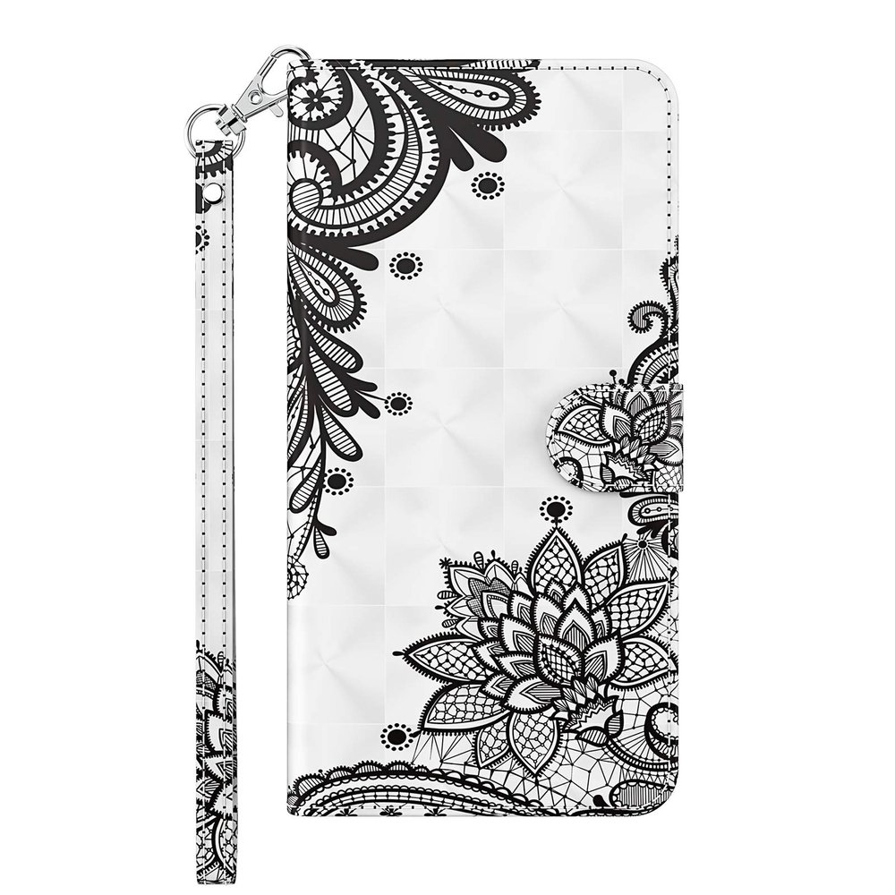 VQWQ Leather Wallet Case for LG G7 / LG G7 ThinQ, 3D Animal Painted Flower