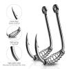 Portable Circle Fishing Hook Set, High-Carbon Stainless Steel, 10/20-Piece Set view 3