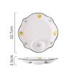 Ceramic Divided Dinner Plate with Vinegar Dish view 2