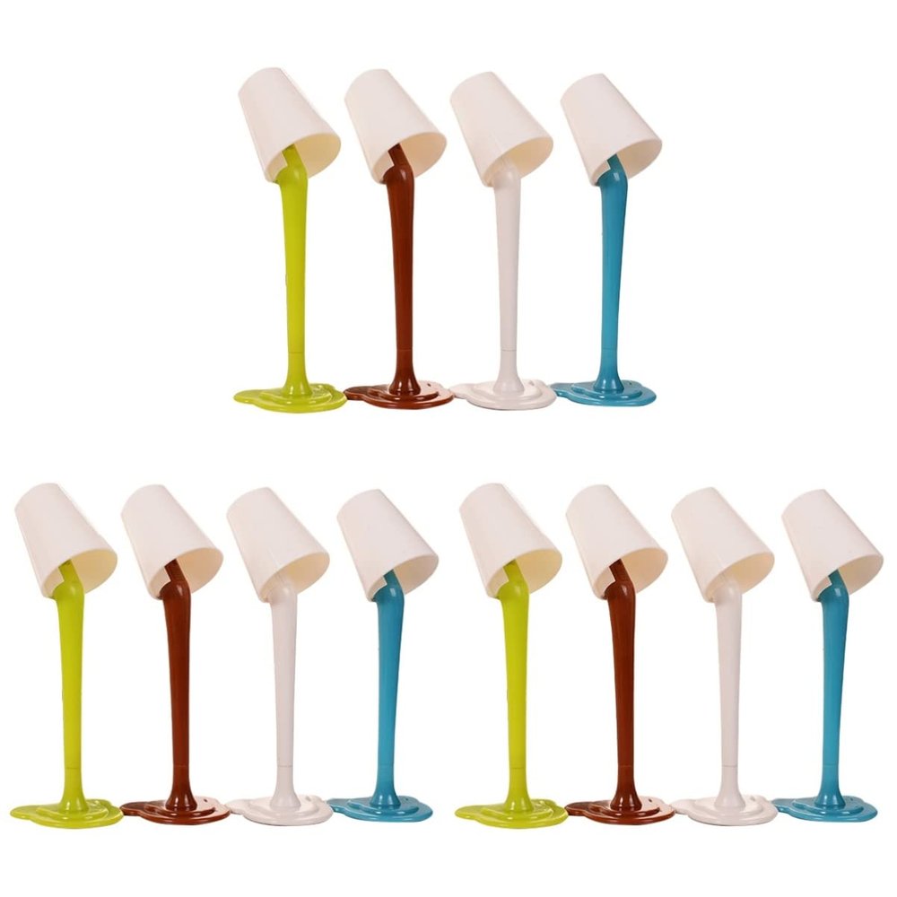 NUOBESTY Stationery 12-Piece Random-Color Desk-Lamp Ballpoint Pens