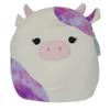 Squishmallows Official Kellytoy Farm Squad Squishy Soft Plush Toy Animals (Kalina Cow, 35.6 cm) view 1