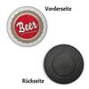 Beer Magnet - Bottle Cap Design view 2
