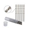 HSS Twist Drill Bits for Rotary Tools, Straight Shank, 10-Piece, 0.3 mm view 4