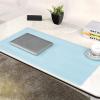 Lifup Waterproof PU Leather Desk Pad, Non-Slip Mouse Pad, Blue, 90 x 35 cm view 1