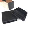 Xuulan Waterproof Square Plastic End Caps, Black, 4-Pack, 60 x 60 mm view 4