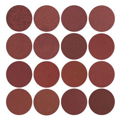 SHENGANG 20-Piece 1/2/3/4/5-Inch Hook-and-Loop Sanding Discs, Aluminum Oxide Sandpaper, 40–2000 Grit
