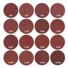 SHENGANG 20-Piece 1/2/3/4/5-Inch Hook-and-Loop Sanding Discs, Aluminum Oxide Sandpaper, 40–2000 Grit view 2